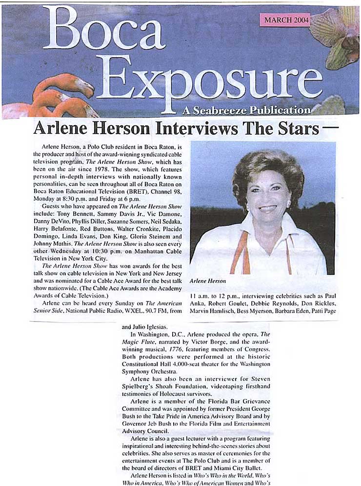 News Article from Boca Exposure